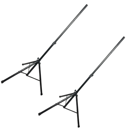 2 Pedestal Tripie Bafle Stand Base Para Bocinas Profesional