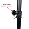 2 Pedestal Tripie Bafle Stand Base Para Bocinas Profesional