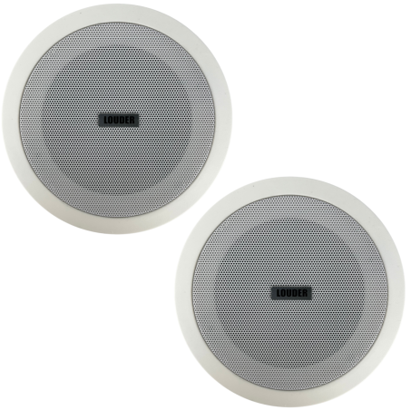 Bocina Plafon Ambientales 5 Pulgadas Con Transformador