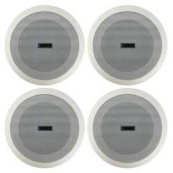 4pz Bocina Plafon 5 1/4 PuLG Sonido Ambiental Transformador