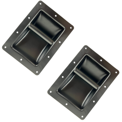 2pz Agarradera Metalica Para Bafle 22 X 16.5cm Armado Bafles