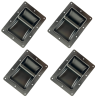 4pz Agarradera Metalica Para Bafle 22 X 16.5cm Armado B...