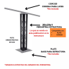 Kit Perimetral De 1 Metro 20x20 Para Iluminacion Dj