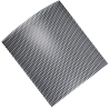 Rejilla bafle lamina perforada acero pintada 60x57cm Ca...