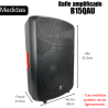 B15QAU Bafle Amplificado Profesional 15 Bluetooth Dsp Profesional