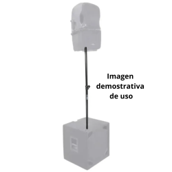 POLE1 Extencion Tubo Stand Para Elevar Bocinas Sobre Subwoofer