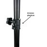 POLE1 Extencion Tubo Stand Para Elevar Bocinas Sobre Subwoofer