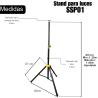 Tripie Para Bafle Todo Metalico Base Bocina Stand Pedes...
