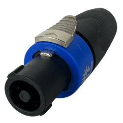 SPK02 Conectores Macho Speakon Tipo Neutrik 4 Vias Alta Calidad 16 Pz