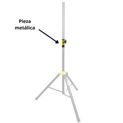 UPJOINT Union Metalica Superior Para Tripie Para Bafle Bocina Pedestal