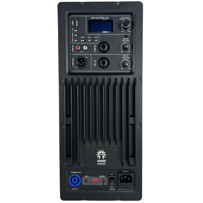 XNDSP Modulo Bi Amplificado Para Bafles o Rockolas 350W Bluetooth