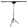 Soportre Stand Tripie De Luces Disco Tipo T Profesional Dj  LSQX