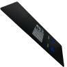 TAPA B15 Tapa Metalica Para Armar Bafle 2 Conectores Speakon Azul