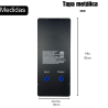 TAPA B15 Tapa Metalica Para Armar Bafle 2 Conectores Speakon Azul
