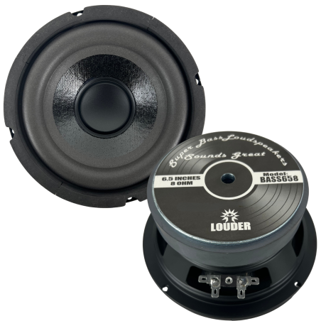 Subwoofer Bocina Woofer 6.5 Pulgadas Spl 8ohms 2pz