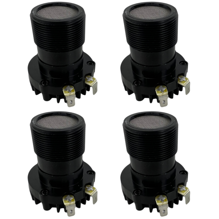 Pack 4pz Tweeter Driver Agudos Neodymium 400w Pmpo Meta...