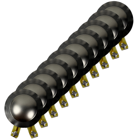 Pak 10 Diafragma 1 Pulgada Para Driver Neodimio Titanio