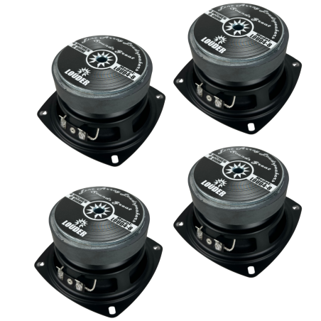 4 Bocina 4 Pulgadas Profesional  Bafles Line Array 8 Oh...