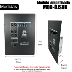 Modulo Amplificador Graves Subwoofer Amplifica 2 Graves...
