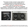 Modulo Amplificador Graves Subwoofer Amplifica 2 Graves...