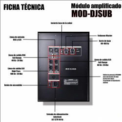 Modulo Amplificador Graves Subwoofer Amplifica 2 Graves...