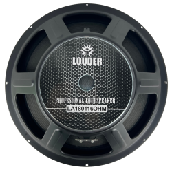 LA180116OHM Bocina 18 Pulgadas Para Grave 16 Ohm Subwoofer Alta Potencia