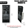MODEV15 Módulo Amplificador Dsp Alta Potencia Rockolas Medio Agudo