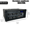 Mezcladora Amplificada 200 Watts Rms Bluetooth Usb/sd 6ch