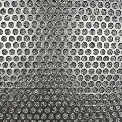 Rejilla Bafle Perforada Acero Pintada Con Espuma 43x113cm