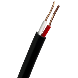 Rollo De Cable Uso Rudo Calibre 16 Awg Para Bocina 100m