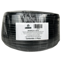 Rollo De Cable Uso Rudo Calibre 16 Awg Para Bocina 100m
