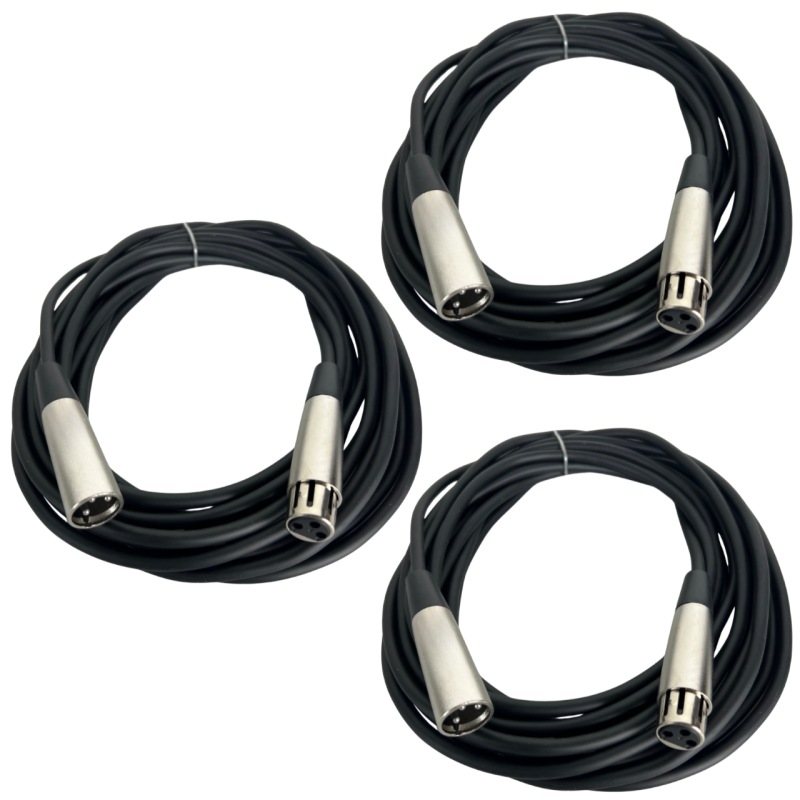 Set 3 Cables Jack Canon A Plug Canon 6 Metros Conectore...
