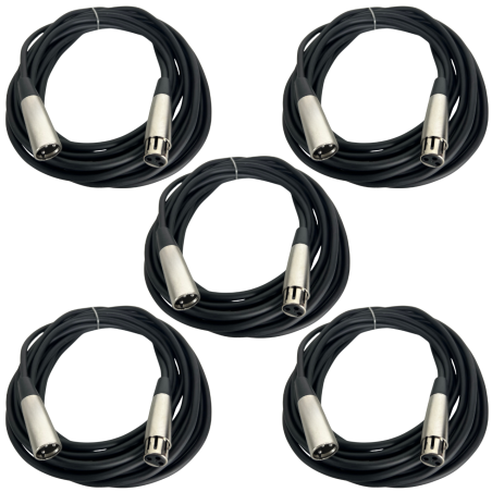 5 Cable Jack Canon A Plug Canon 6 Metros Xlr Micro O Dm...