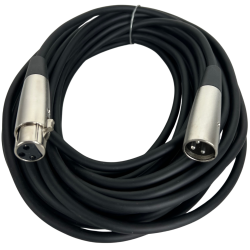 Cable 10 Metros Xlr Ó Dmx Jack Canon A Macho Canon Micr...