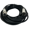 Cable 10 Metros Xlr Ó Dmx Jack Canon A Macho Canon Micr...