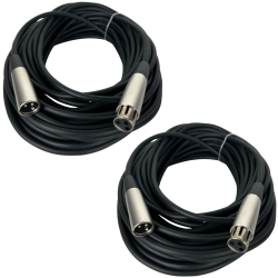 2 Pz Cable Para Microfono Luces Dmx Canon A Canon 15 Metros