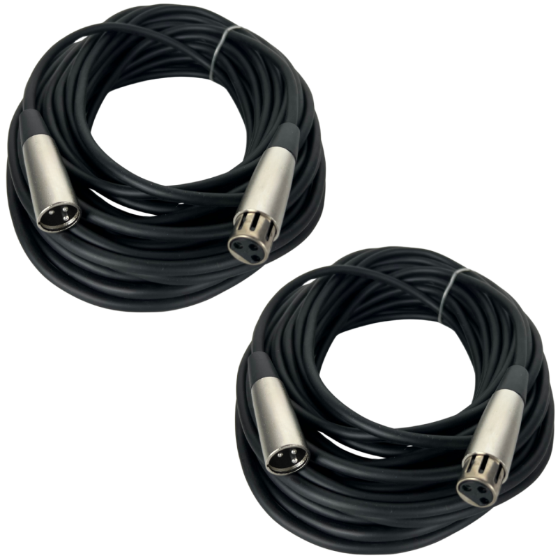 2 Pz Cable Para Microfono Luces Dmx Canon A Canon 15 Metros