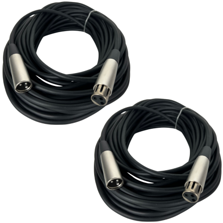 2 Pz Cable Para Microfono Luces Dmx Canon A Canon 15 Metros