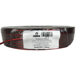 POL18 Cable Polarizado Para Bocina Calibre 18 Uso Rudo 100 Metros