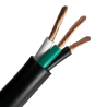 UR310 Cable De Uso Rudo Para Bocina Calibre 10 Rollo Con 3 Hilos