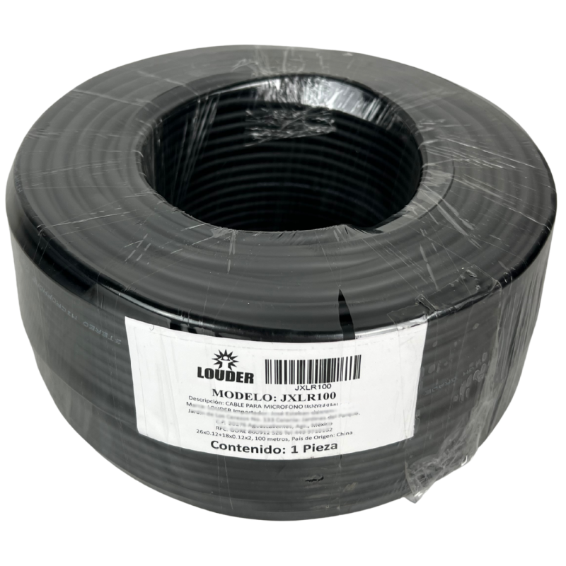 Rollo De Rudo Para Microfono o DMX  3 Hilos 100m