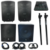 Kit Impacto Plus Audio Profesional Para Sonorización De Eventos