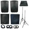 Kit Impacto Plus Audio Profesional Para Sonorización De Eventos