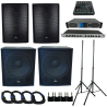 Stage Pro Sistema De Sonido Profesional Con Amplificación Externa