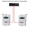 Amplificador + 2 Bocinas Ambientales Exterior Bluetooth...