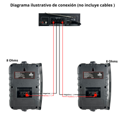 Amplificador Sonido Ambiental 2 Bafles Ambientales Boci...
