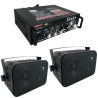 Amplificador Sonido Ambiental 2 Bafles Ambientales Boci...