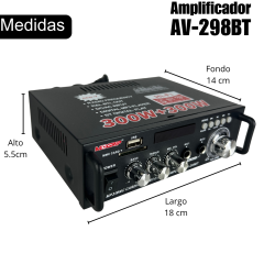 Amplificador Sonido Ambiental 2 Bafles Ambientales Boci...