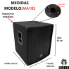 Subwoofer Bajo Bocina De 18 Pulgadas Alta Potencia Pasi...