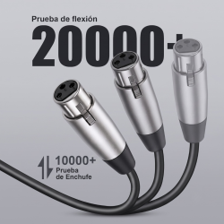Cable 4 Metros Xlr Ó Dmx Jack Canon A Macho Canon Micro...